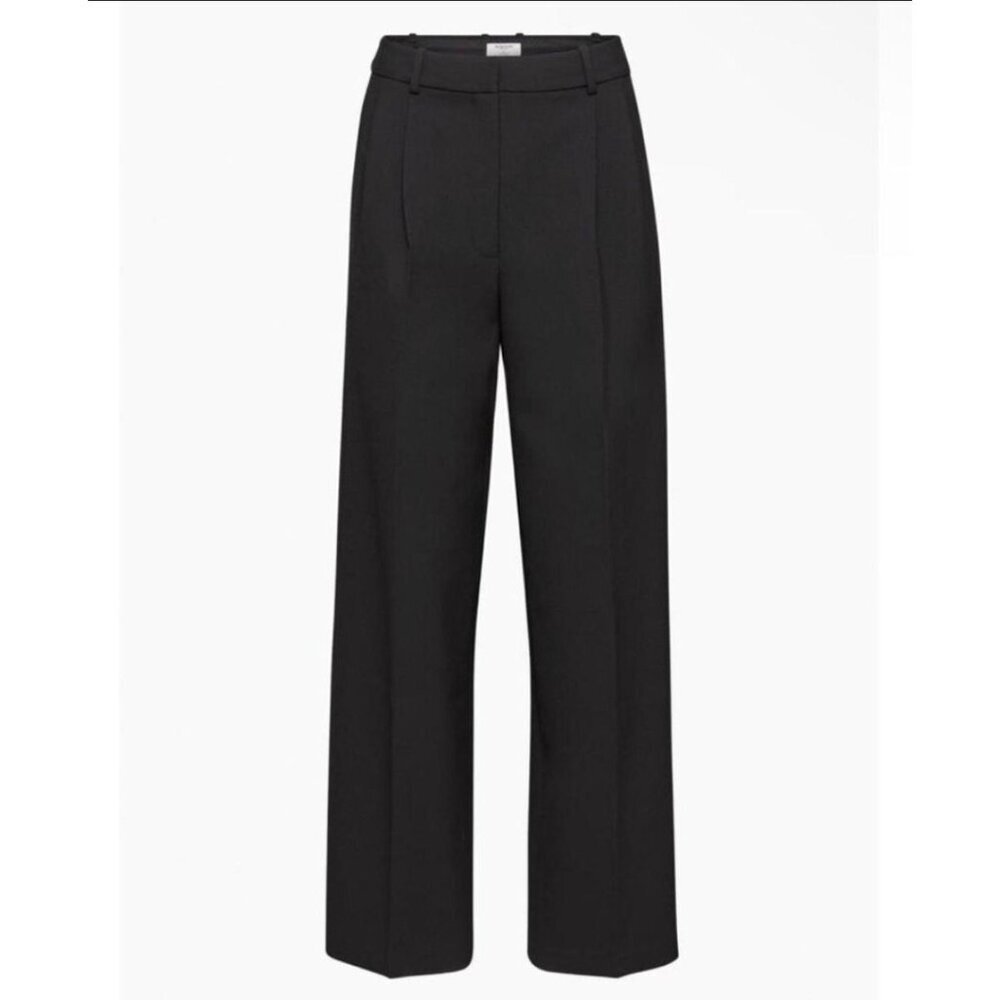 Babaton Black Wide Leg Pants